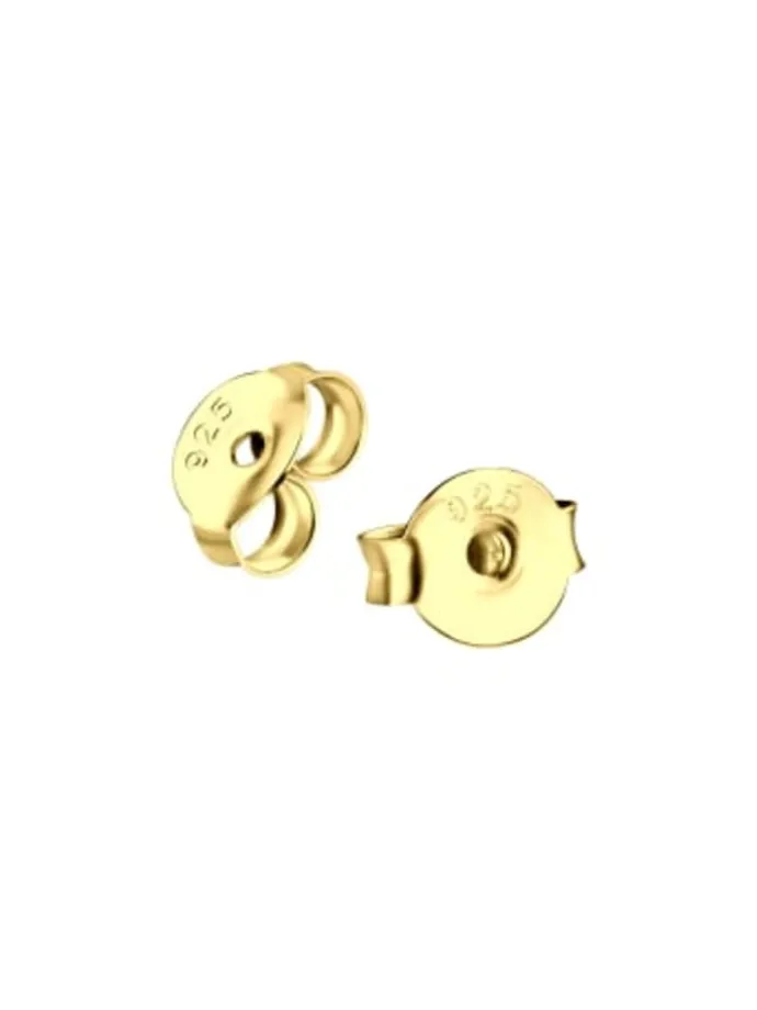Ohrringe, Ohrstecker PFERD in Gold aus 925 Sterling Silber, 2-tlg.