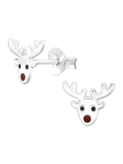 Ohrringe, Ohrstecker RENTIER Kristall in 925 Sterling Silber, 2-tlg.