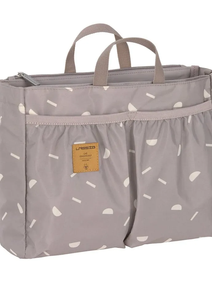 Organizer-Tasche in Taupe - (B)30 x (H)24 x (T)10 cm