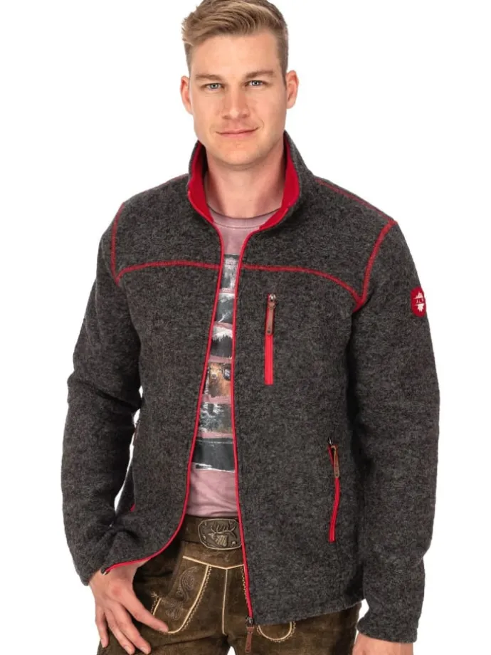 Outdoorjacke 413501 in anthrazit