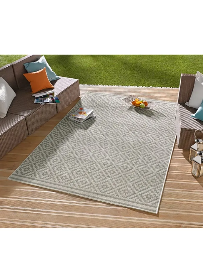 Outdoor-Teppich "Meadow" in Grau