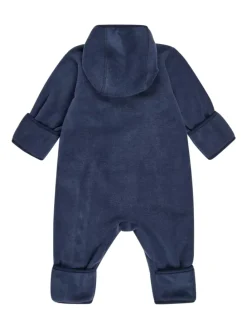 Overall Fleece in blau melange