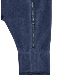 Overall Fleece in blau melange