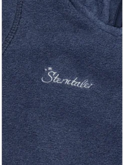 Overall Fleece in blau melange