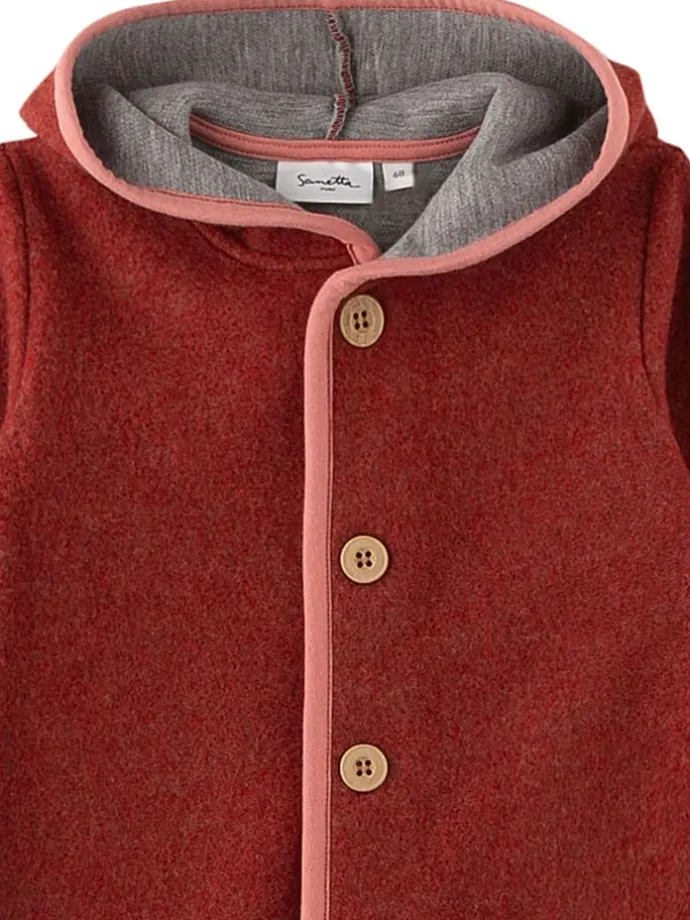 Overall in Rot