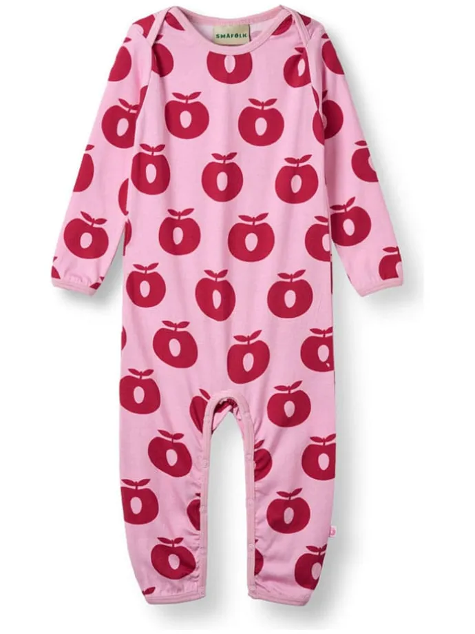 Overall "Äpfel" in Rosa