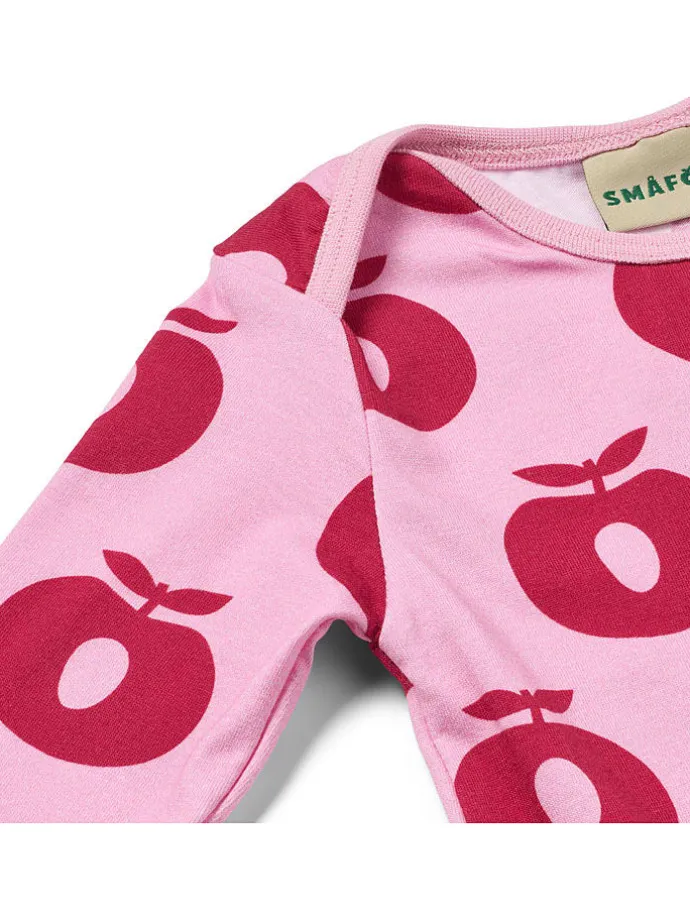 Overall "Äpfel" in Rosa