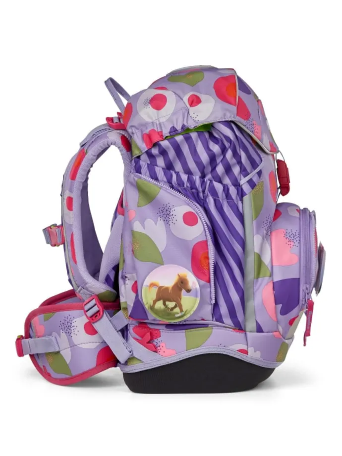 Pack Schulranzen-Set 6tlg. inkl. Klettie-Set in BlütenzauBär