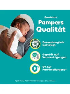 Pampers Baby-Dry Größe 4, 204 Windeln, 9kg-14kg