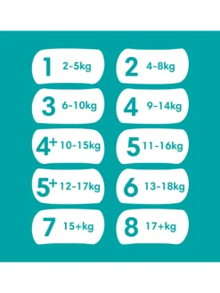 Pampers Baby-Dry Größe 3, 222 Windeln, 6kg-10kg