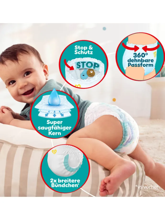 Pampers Baby-Dry Pants Größe 5, 160 Windeln, 11kg-17kg