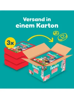 Pampers Baby-Dry Pants Paw Patrol Edition Größe 6, 138 Windeln, 13kg-19kg