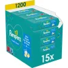 Pampers Fresh Clean Feuchttücher 15 Packungen = 1200 Feuchttücher