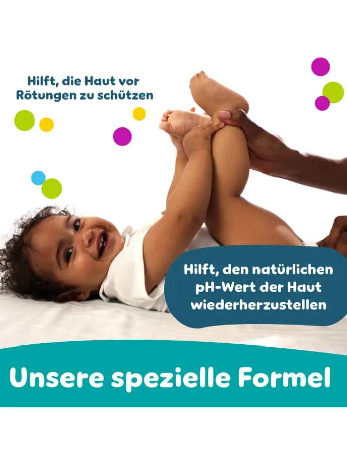 Pampers Fresh Clean Feuchttücher 15 Packungen = 1200 Feuchttücher