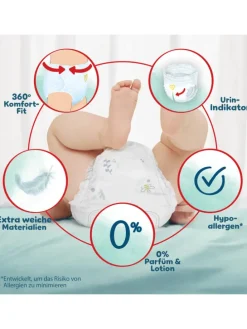 Pampers Harmonie Pants Größe 4, 168 Höschenwindeln, 9kg-15kg