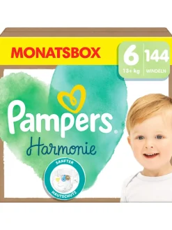 Pampers Harmonie Windeln Größe 6, 144 Windeln, 13kg+