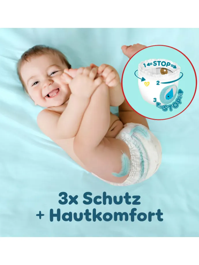 Pampers Premium Protection Pants Größe 6, 132 Windeln, 13kg-19kg