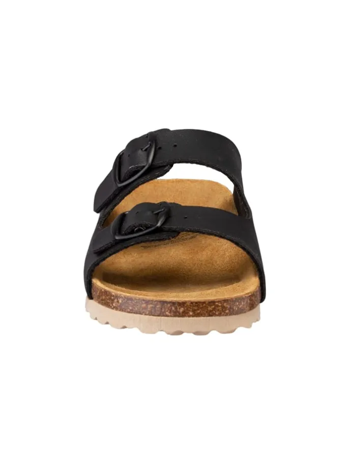 Pantolette "Bioline Kids" in Schwarz
