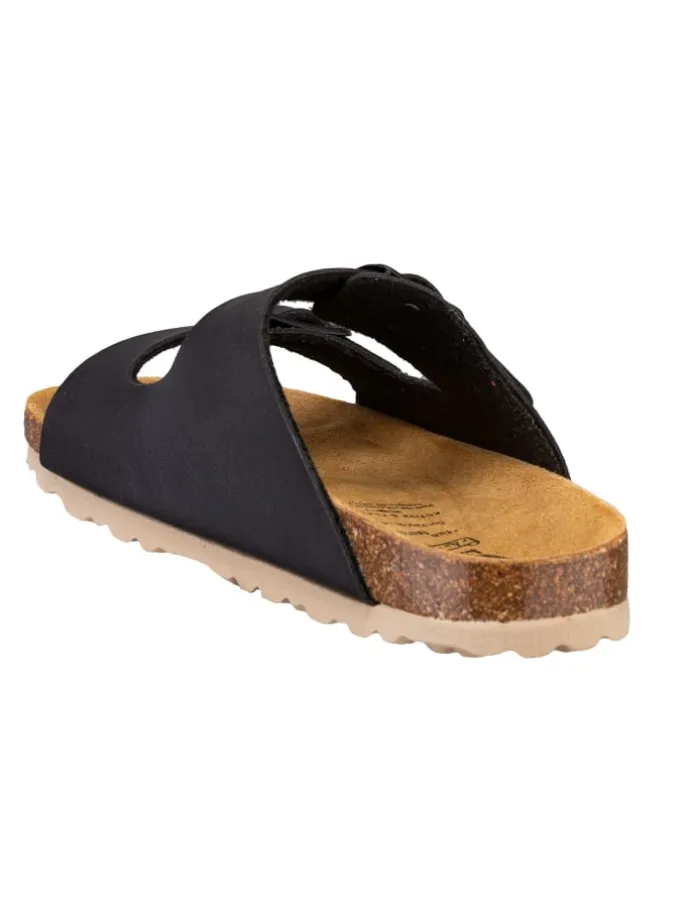 Pantolette "Bioline Kids" in Schwarz