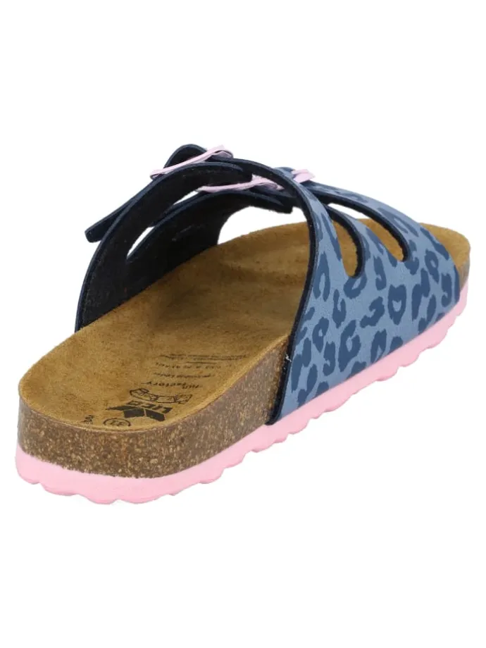 Pantolette "Bioline Kids" in Blau