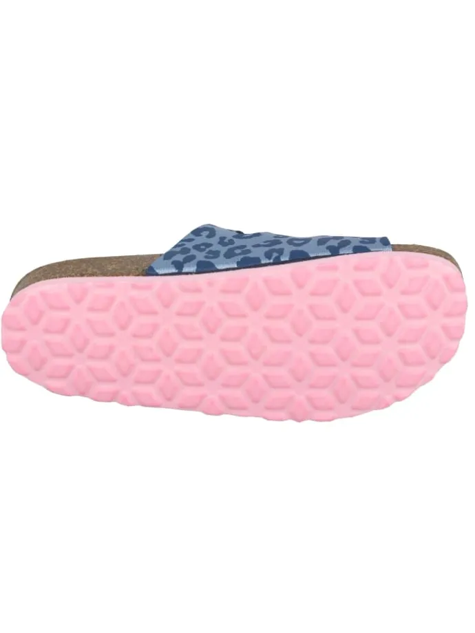 Pantolette "Bioline Kids" in Blau