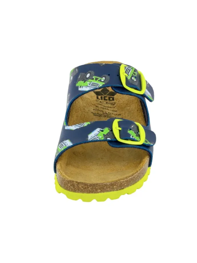 Pantolette "Bioline Motru" in Blau
