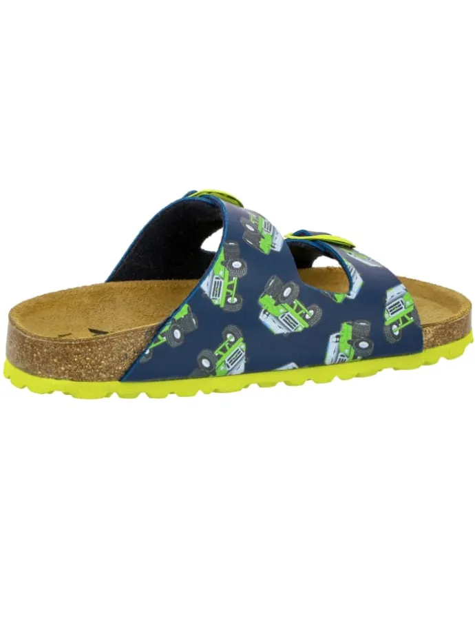 Pantolette "Bioline Motru" in Blau