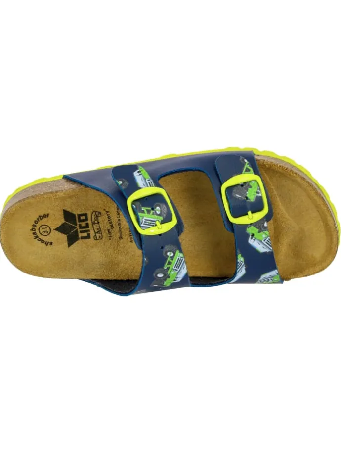 Pantolette "Bioline Motru" in Blau