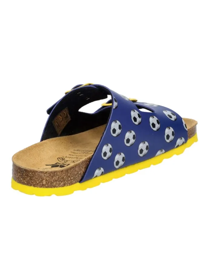 Pantolette "Bioline Universe" in Blau
