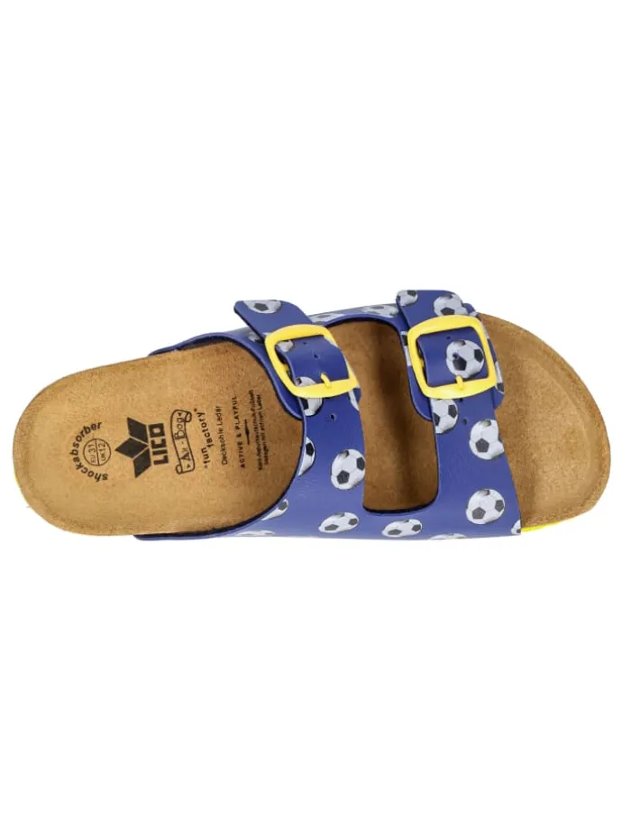 Pantolette "Bioline Universe" in Blau