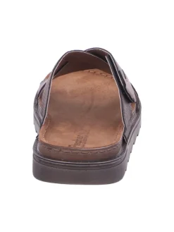 Pantolette in braun