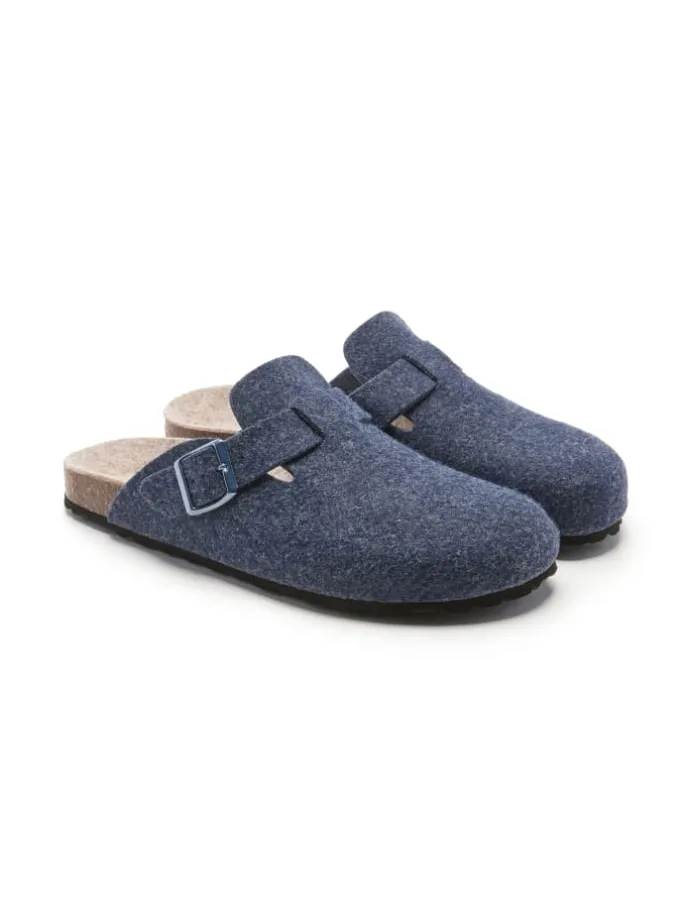 Pantoletten HOME FANTASY in blau