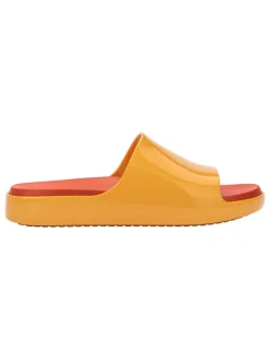 Pantoletten in Orange