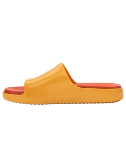 Pantoletten in Orange