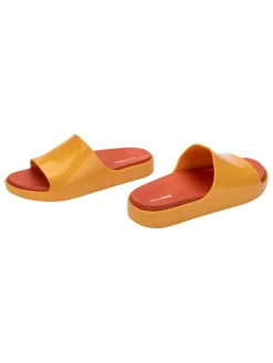 Pantoletten in Orange