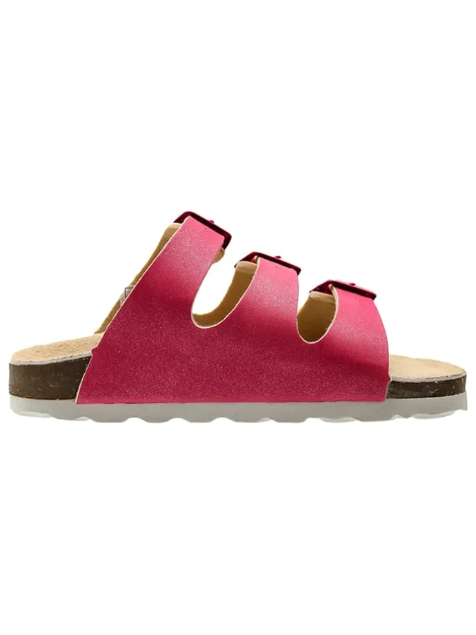 Pantoletten in Pink
