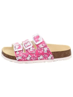 Pantoletten in Pink