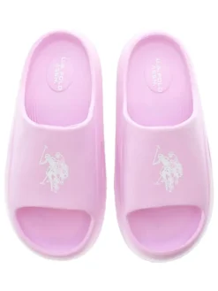 Pantoletten in Rosa