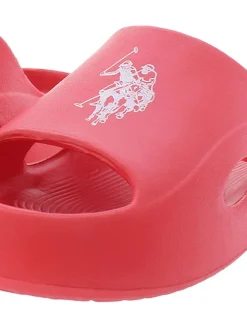 Pantoletten in Rot