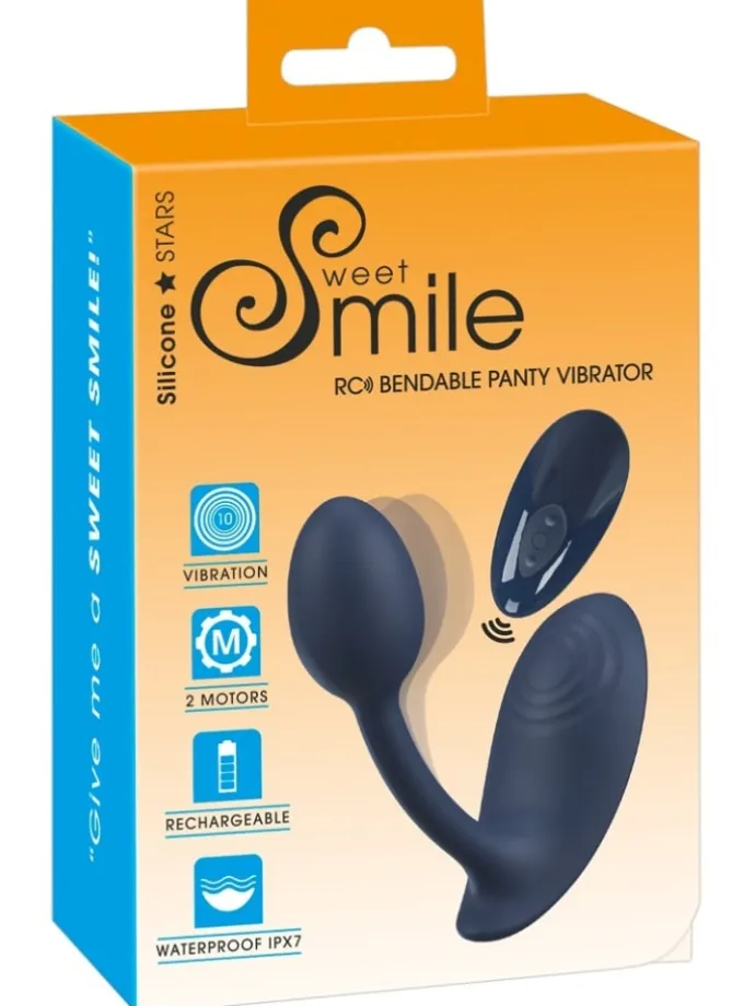 Panty Vibrator RC Bendable Panty Vibrator in blau