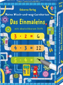 Papeterie/PBS - Meine Wisch-und-weg-Lernkarten: Das Einmaleins