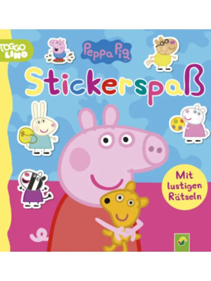 Papeterie/PBS - Peppa Pig Stickerspaß. Kunterbunte, kreative Seiten zum S