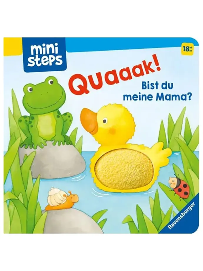 Pappbilderbuch "Quak! Bist du meine Mama?"