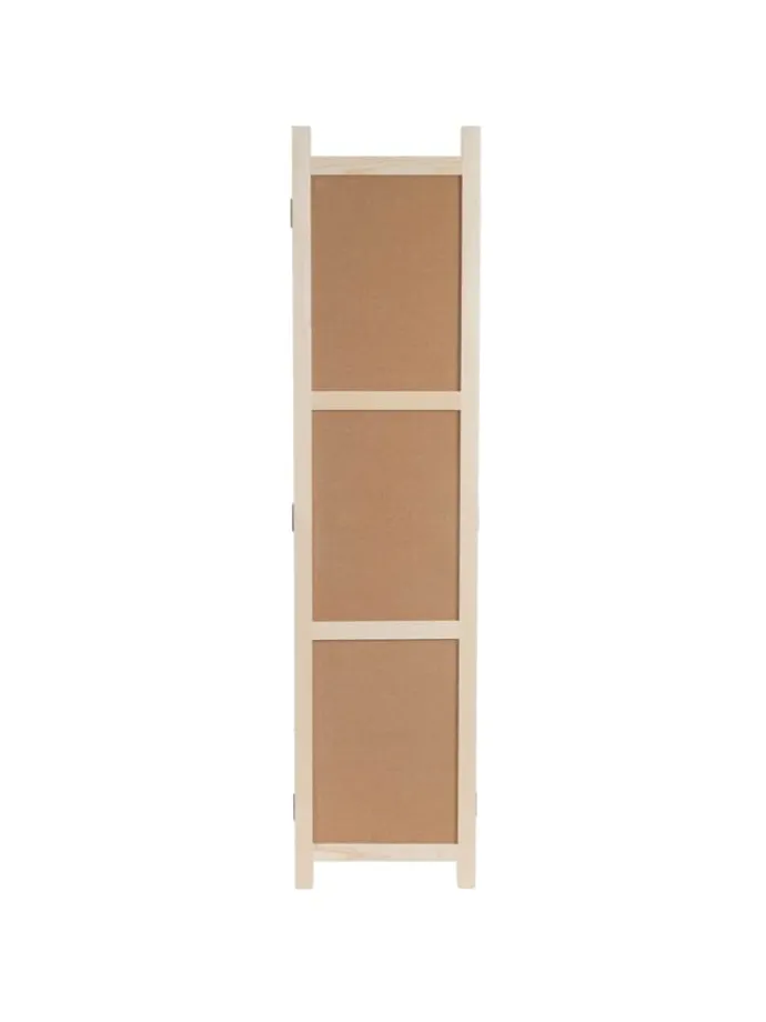 Paravant G52, Braun, 3 Panele 166x121cm