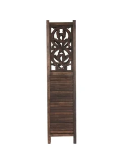 Paravant Izmir mit Ornamente, 170x241x2cm, braun