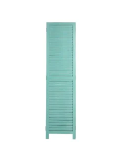 Paravent C30 im Shabby-Look, Grün