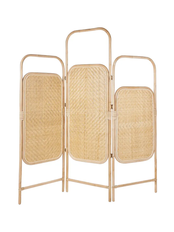 Paravent CARPI in /Beige - (W) 166 x (H) 180 x (L) 3 cm