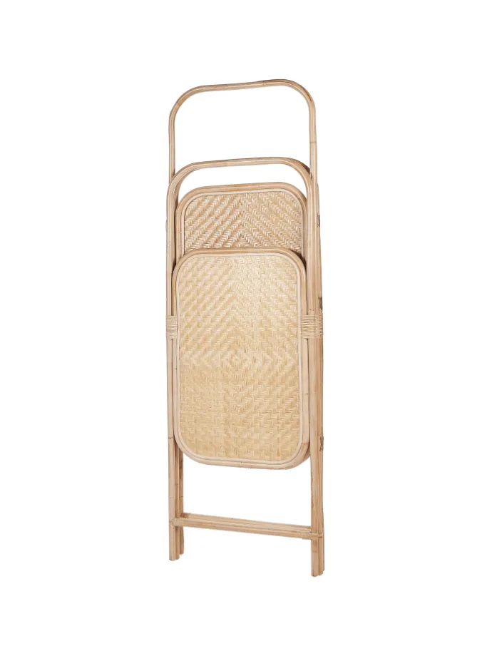 Paravent CARPI in /Beige - (W) 166 x (H) 180 x (L) 3 cm