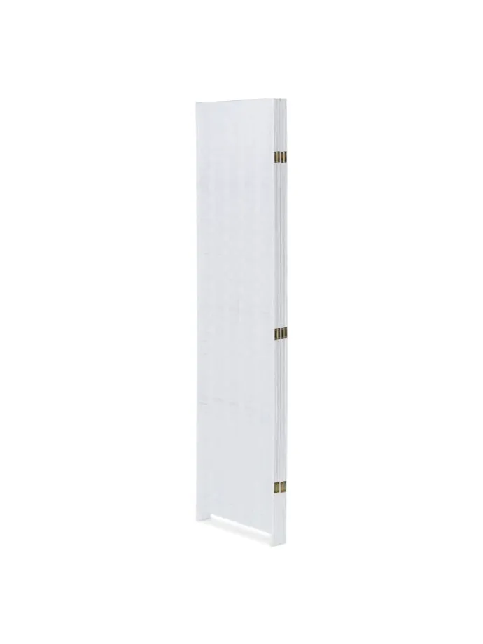 Paravent in Weiß - (B)180 x (H)180 cm