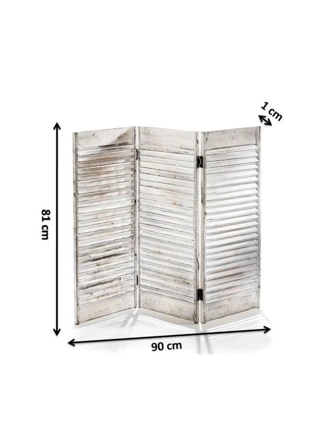 Paravent WHITEPARA90 in Grau
